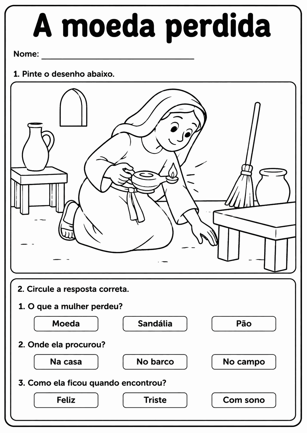Exemplo de atividade bíblica infantil 6